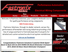 Tablet Screenshot of fastronixsolutions.com